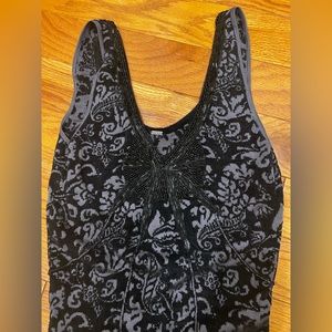 Free people - black comb dress size small